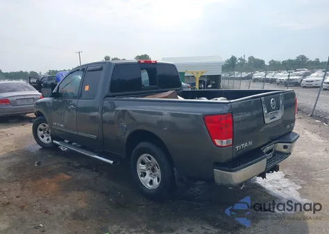 2007 Nissan Titan Se из США, поврежденный, VIN 1N6BA06A17N239721